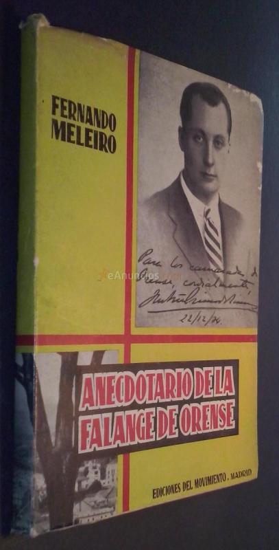 Anecdotario de la falange de Orense