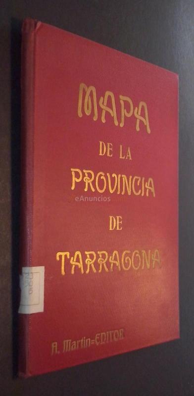 Mapa de la provincia de Tarragona