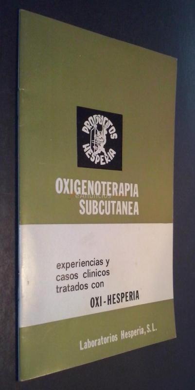 Oxigenoterapia subcutánea. Experiencias y casos clínicos tratados con Oxi-hesperia