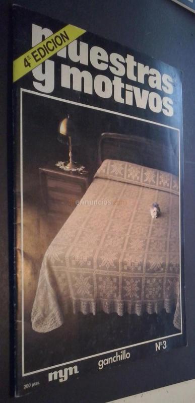 Muestras y motivos. Ganchillo. N 3