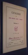 Catálogo de libros antiguos, raros y curiosos. N 4