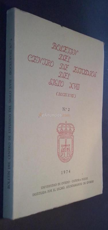 Boletín del Centro de Estudios del siglo XVIII (Boces. XVIII). N 2
