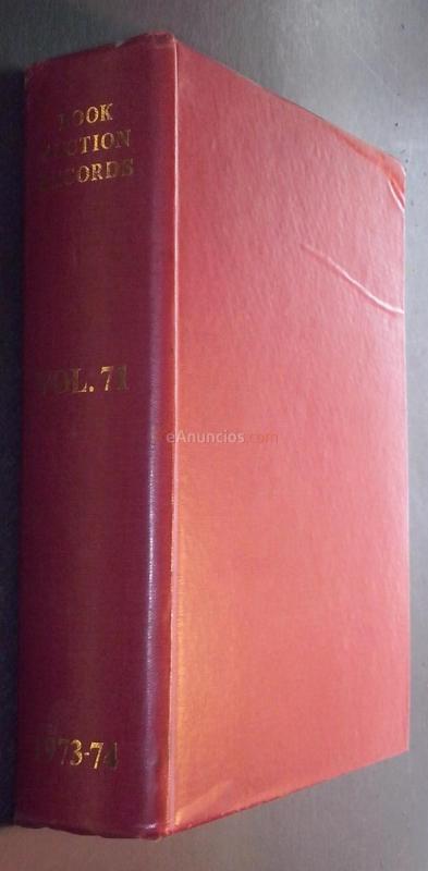 Book Auction Records. A Priced and Annotated Annual Record of London, New York, Edinburg and Glasgow Book-Auctions. Comprising Books from the Invention of Printing to the Current Year, Bindings Rare Set of Engraving. Volume 71