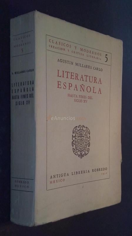 Literatura española hasta finales del siglo XV