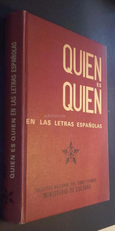 Quién es quién en las letras españolas