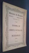 Librería de Antonio de Guzmán. Libros antiguos y modernos. Catálogo N 60