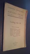 Llibreria Antiquaria de Antoni Palau. Catleg N 38. Biografia Eclesistica. Amrica. CristÚbal Colom i descobriment dáAmrica. Arts del Llibre. Bibliofília. Marítimes. Europa. Viatges. Corona dáAragó