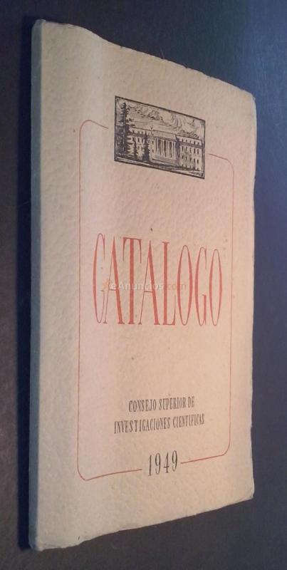 Catálogo Consejo Superior de Investigaciones Científicas