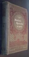 Análisis agrícolas. Tierras. Abonos. Forrajes. Productos de industrias agrícolas