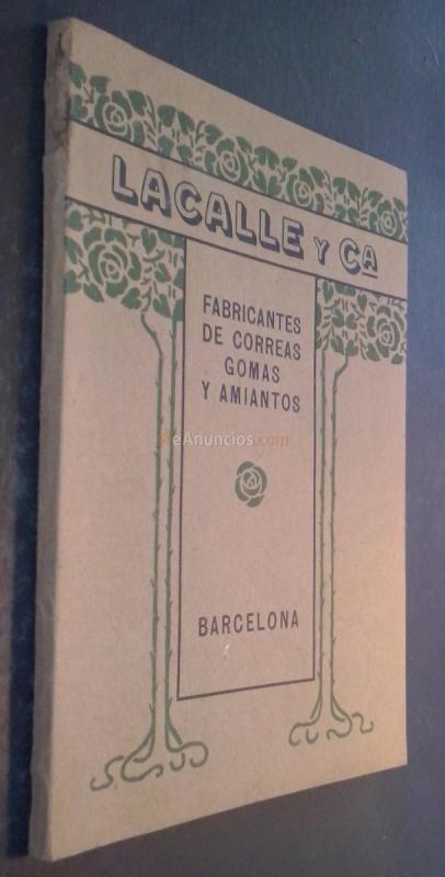 Lacalle y Cia. Fabricante de correas, gomas y amiantos. Barcelona