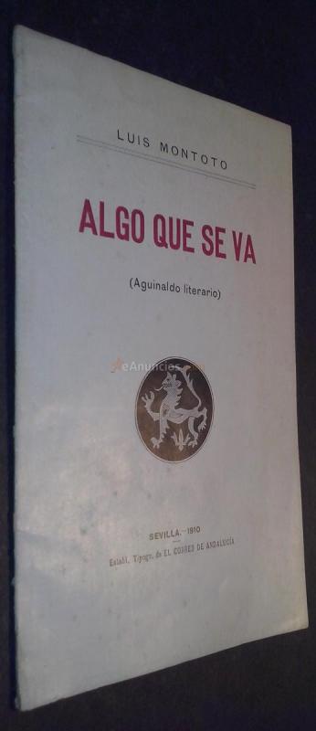 Algo que se va (Aguinaldo literario)