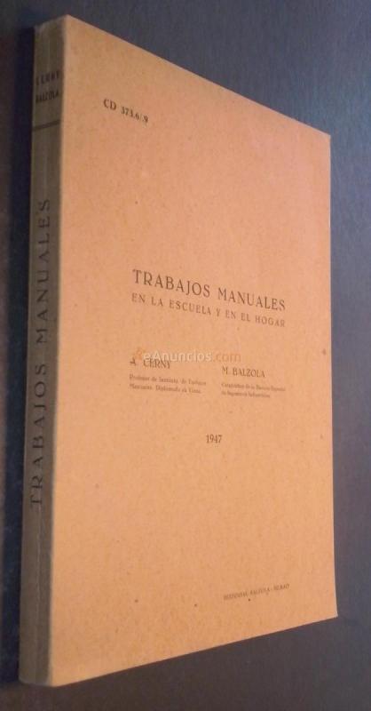 Trabajos manuales en la escuela y en el hogar