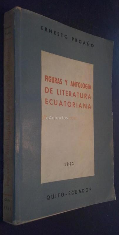 Figuras y antología de literatura ecuatoriana