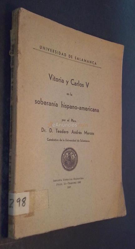 Vitoria y Carlos V en la soberanía hispano-americana