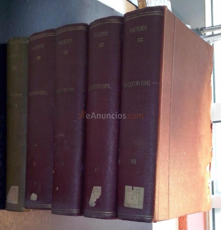 Tratado de derecho civil español. Tomo I: Parte general. Tomo II: Parte especial. Derechos reales. Tomo III: Parte especial. Derechos personales o de obligaciones. Tomo IV: Parte especial. Derecho de familia. Tomo V: Parte especial. Derecho de sucesión mo