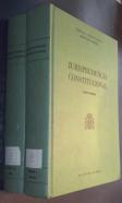 Jurisprudencia constitucional. 2 tomos