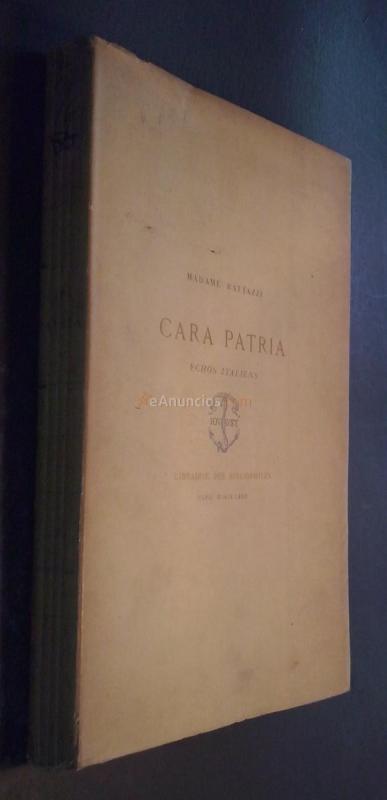 Cara patria. Échos italiens