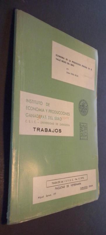 Economía de producción porcina en el Valle Medio del Ebro