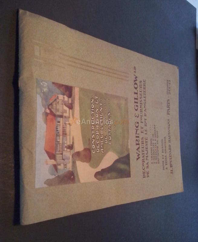 Construction, decoration et ameublement de cottages. Waring & Gillow Ld.