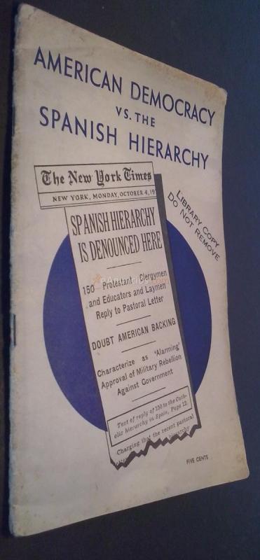 American Democracy vs. the Spanish Hierarchy