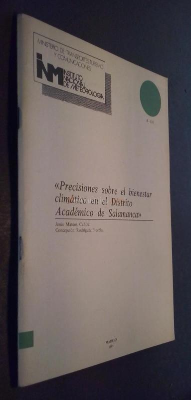 Precisiones sobre el bienestar climático en el Distrito de Salamanca