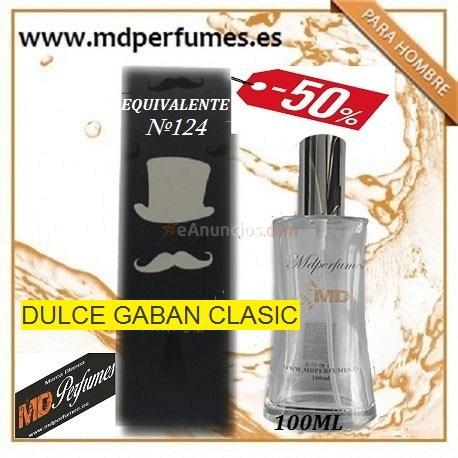 Oferta Perfume Hombre N124 DULCE GABAN CLASIC alta gam