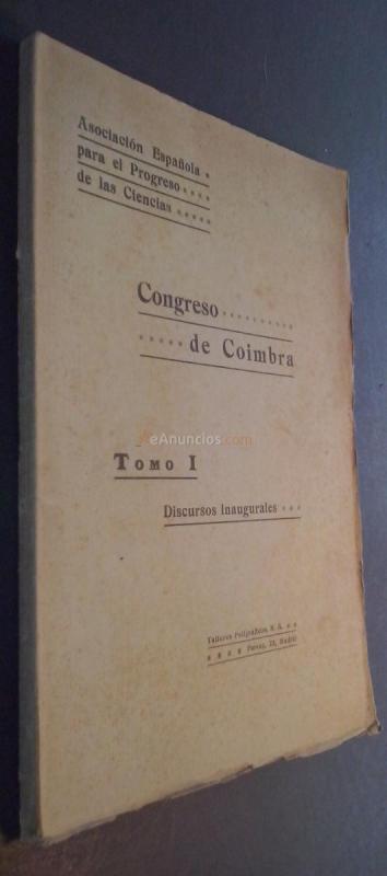 Congreso de Coimbra. Tomo I. Discursos inaugurales