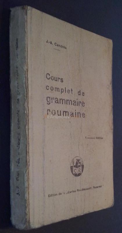 Cours complet de grammaire roumaine