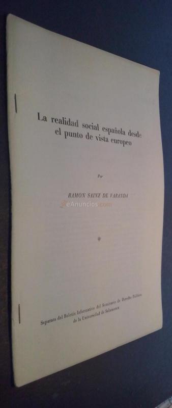 La realidad social desde el punto de vista europeo