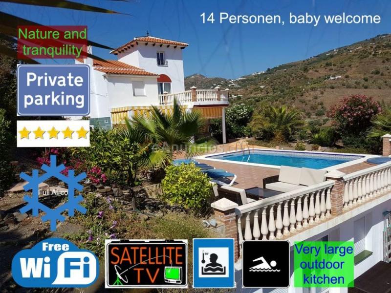 Vacaciones con todo la familia. Hasta 14 personas.