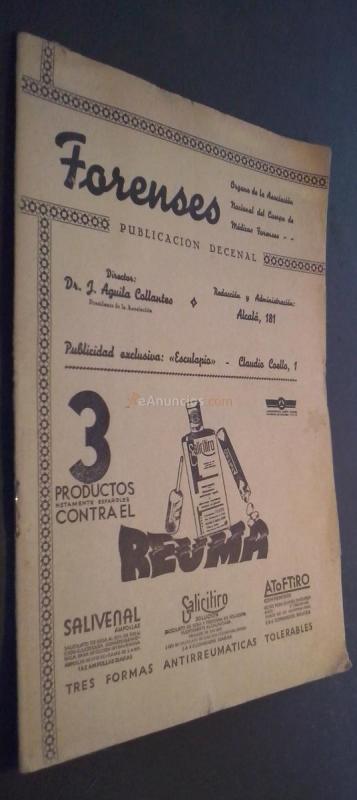 Forenses. Publicación decenal. Año I. N 1