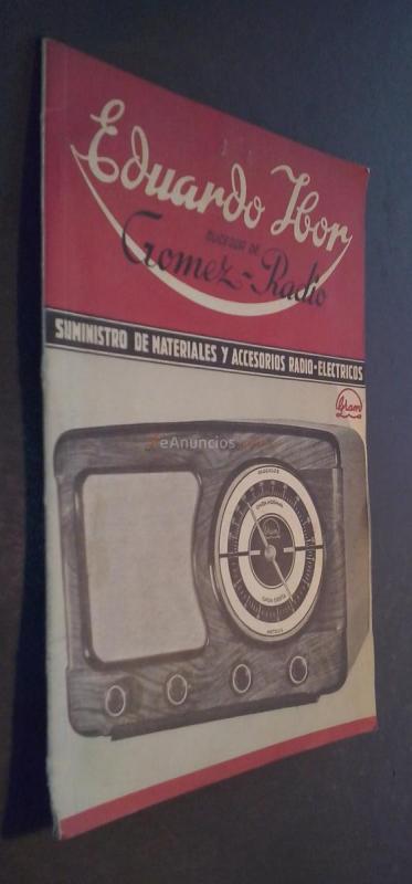 Eduardo Ibor sucesor de Gómez Radio. Suministro de materiales y accesorios radio - eléctricos