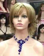 Peluca oncologica corta juvenil pelo natural. Pilarica