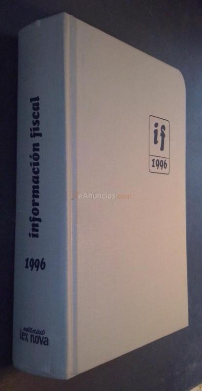 Información fiscal. 1996