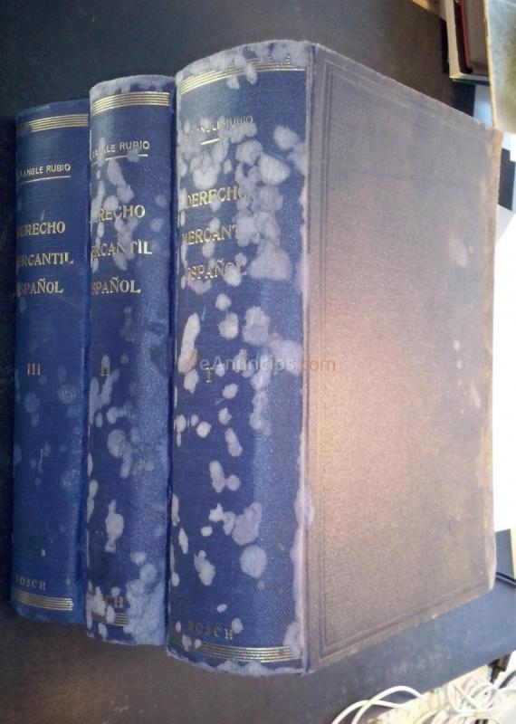 Manual de derecho mercantil español. 3 tomos