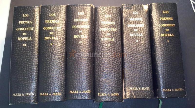 Los Premios Goncourt de Novela. Tomo I: Francis de Miomandre. Alphonse de Chateaubriant. Adrien Bertrand. René Benjamin. Georges Duhamel. Marcel Proust. Maurice Bedel. Maurice-Constantin-Weyer. Herni Fauconnier. Joseph Peyré. Tomo II: John Antoine Nau. Le
