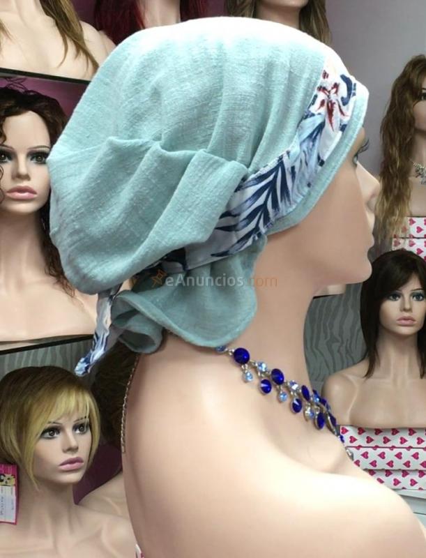 Gorritos de lino para pacientes oncologia