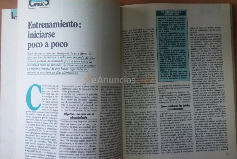 Libro gimnasia para adelgazar. Vitalidad.