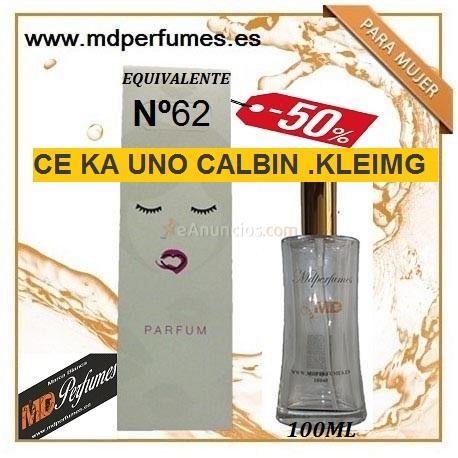 Oferta Perfume Mujer N62 CE KA UNO CALBIN .KLEIMG