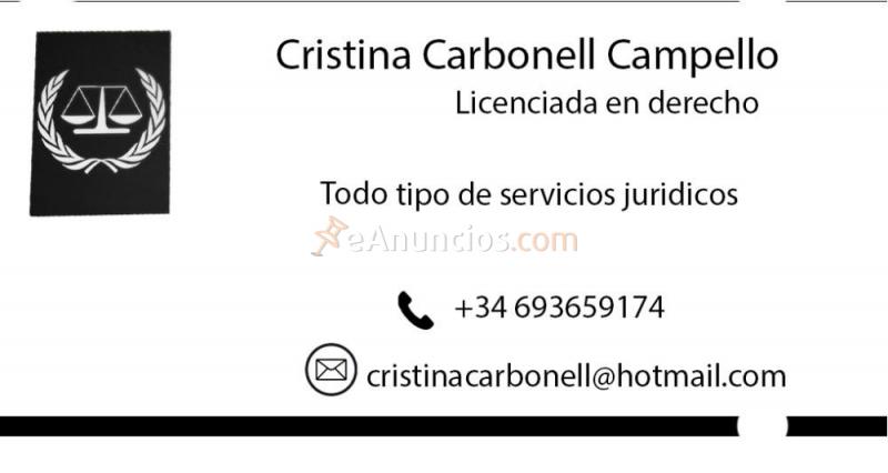 Licenciada en Derecho
