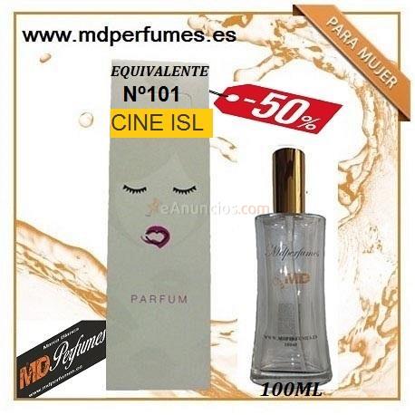 Oferta Perfume Mujer N101 CINE ISL Alta Gama 100ml