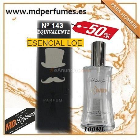 Oferta Perfume Hombre N143 ESENCIAL LOE Alta Gama 100m