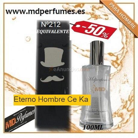 Oferta Perfume N212 Eterno Hombre Ce Ka Alta Gama 100m