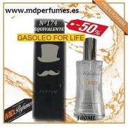 Oferta Perfume Hombre  N174 GASOLEO FOR LIFE Alta Gama
