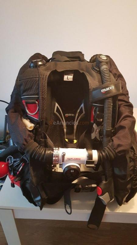 Buceo Tec rebreather Talla L