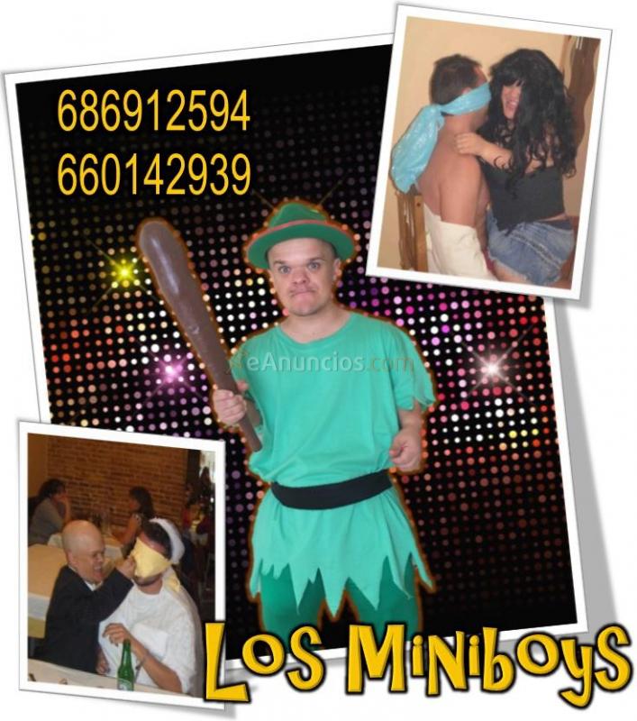 Enanos boys a domicilio barcelona, enano boy despedidas