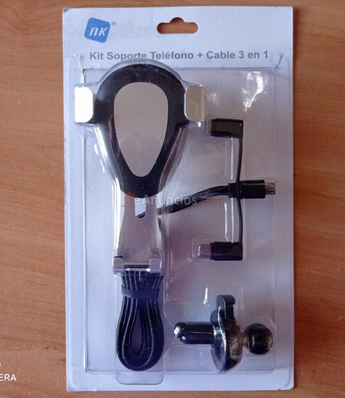 Soporte  para  colocar  el  móvil,  en  coche