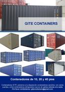 Contenedores de 10, 20 y 40 pies