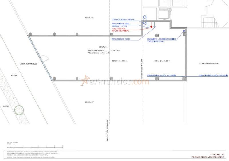 Local Comercial en alquiler en Calle ricardo bofill, Primera Fase - Nuevo Tres Cantos, Tres Cantos