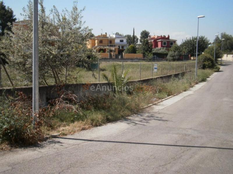 Parcela Rustica en venta en  Montealegre, L'Eliana
